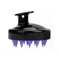 thumbnail image 1 of Gifts for Mom Hair Shampoo Brush, Scalp Care Hair Brush with Soft Silicone Scalp Massager Mothers Day Gifts from Daughter, Mom Gifts(Black-Purple), 1 of 5