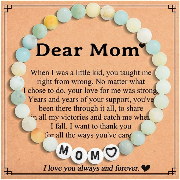 Gifts for Mom Mama Grandma Grammy Granny Gigi Mimi Nonna, Beaded Bracelets Birthday Mothers Day Christmas Jewelry Gifts for Women