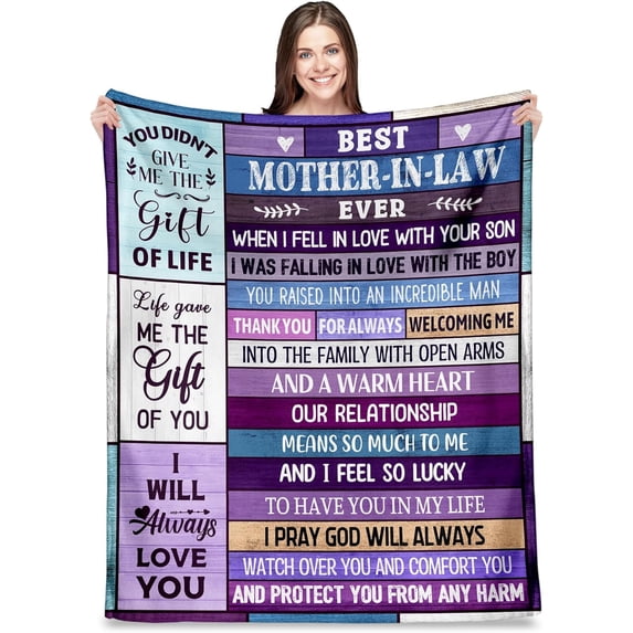 Gifts for Mom, Mom Gifts for Mother Day from Daughter Son, Mom Birthday Gifts Ideas, Best Mom Ever Gifts, Mom Gifts Blanket 50"x60"