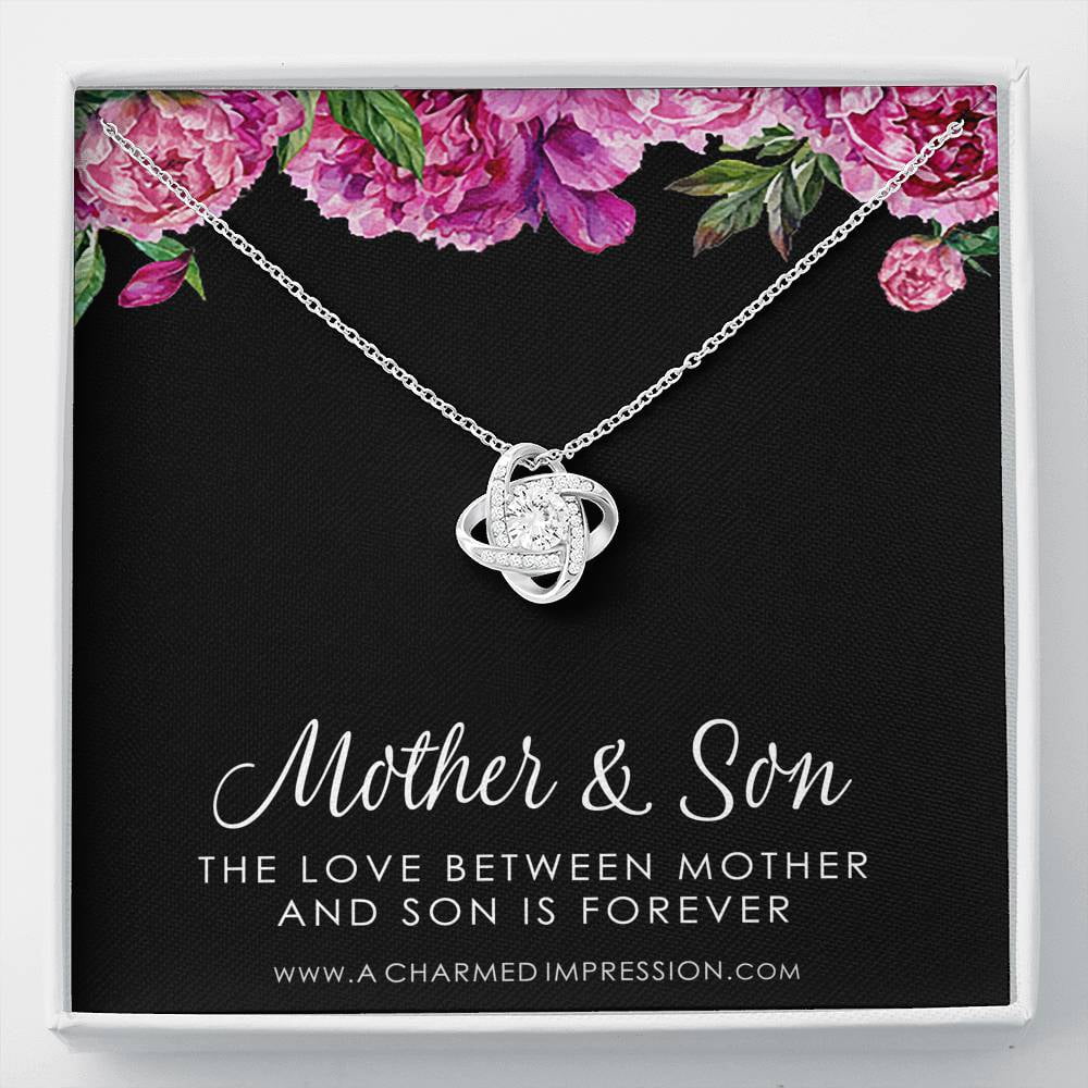 Gifts for Mom Mother and Son Necklace Boy Mom Gift Love Knot Charm Infinite Love Jewelry Sterling Silver Adjustable Length 3cb29292 d41a 48c2 92c6 c7678072737a.1f1a9453efd7bc3693cc490bb2a7862d