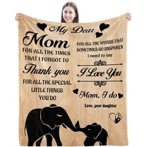 Gifts for Mom Mothers Day Birthday Gifts for Mom from Daughter Sons Mom Gifts Ideas Mom Gifts Blanket to Dear Mom Mother''s Day Mom Blanket 50"x60"