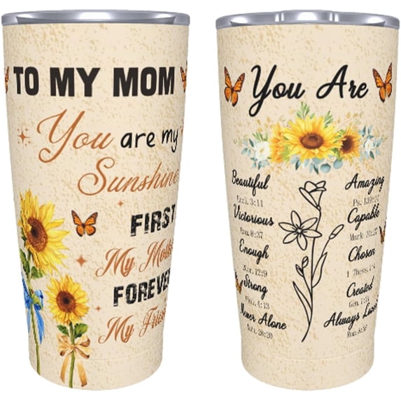 Gifts for Mom from Daughter Son,Mom Gifts Christmas Mother''s Day Gifts for Mom 20oz Stainless Steel Tumbler