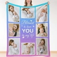 thumbnail image 1 of Gifts for Nana Personalized Blanket Customized Blankets with Photos Grandma Grandmother Picture Throw Blanket Birthday from Granddaughter A Blankets, 1 of 5