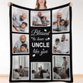 thumbnail image 1 of Gifts for Nana Personalized Blanket Customized Blankets with Photos Grandma Grandmother Picture Throw Blanket Birthday from Granddaughter A Blankets, 1 of 5
