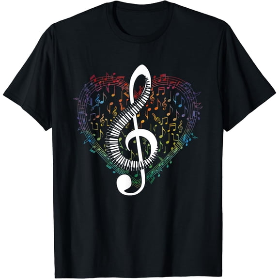 Gifts for Pianist - Piano Music T-Shirt