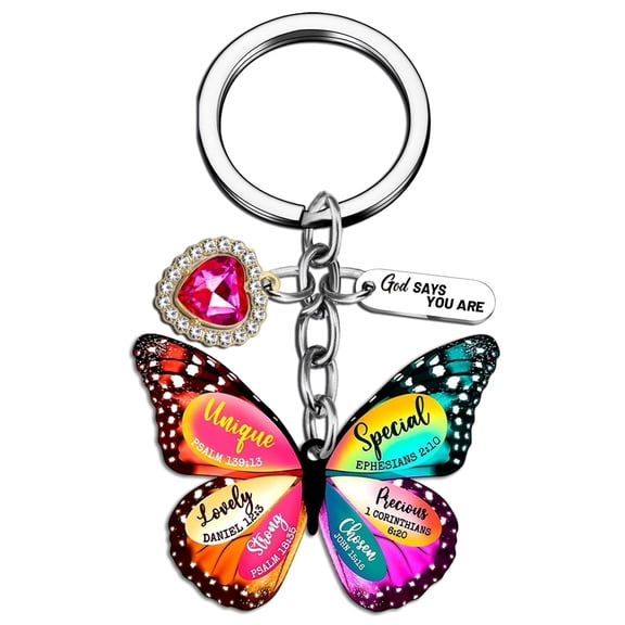 Butterfly Gifts for Women Butterfly Keychain Birthday Mothers Day Gifts Keychain Presents