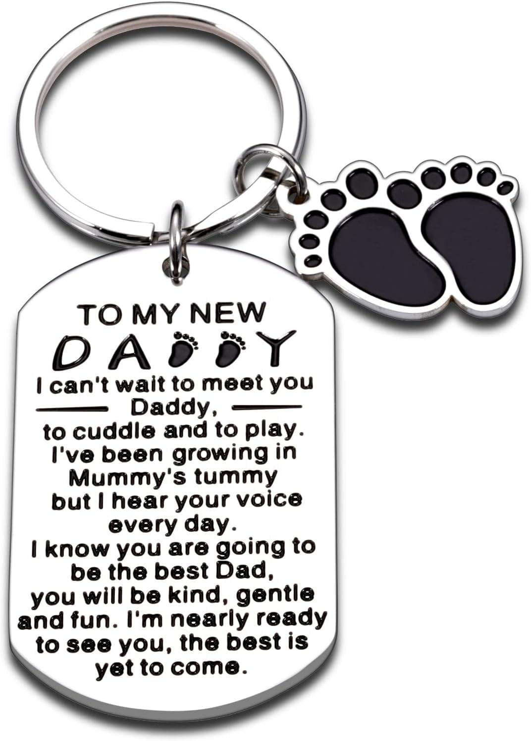 Gifts for Soon to be Dads Keychains Pregnancy Announcement Gifts