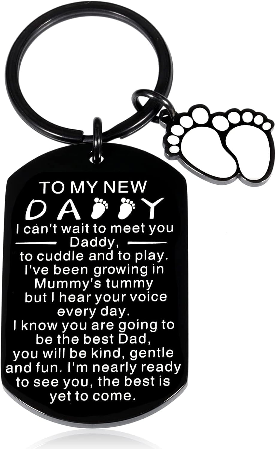 Gifts for Soon to be Dads Keychains Pregnancy Announcement Gifts