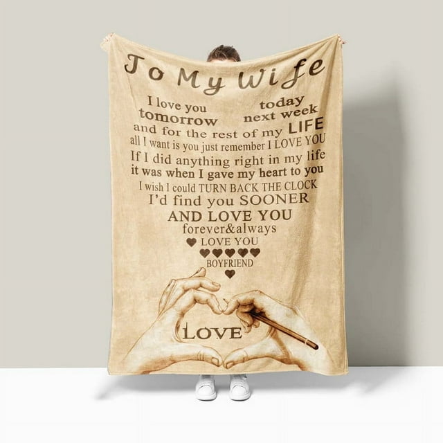Gifts For Wife To My Wife Blanket Anniversary Best Birthday Gifts For gifts-for-wife-to-my-wife-blanket-anniversary-best-birthday-gifts-for
