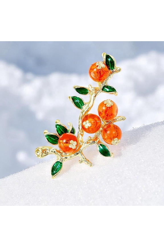 Gifts for women-Retro Shishi Ruyi Pin Stylish Statement Brooch Versatile Collar Accessory