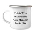 thumbnail image 1 of Gifts from Friends for the Awesome Case Manager - This Is What An Awesome Case Manager Looks Like, Camping Mug for Graduation, 1 of 4