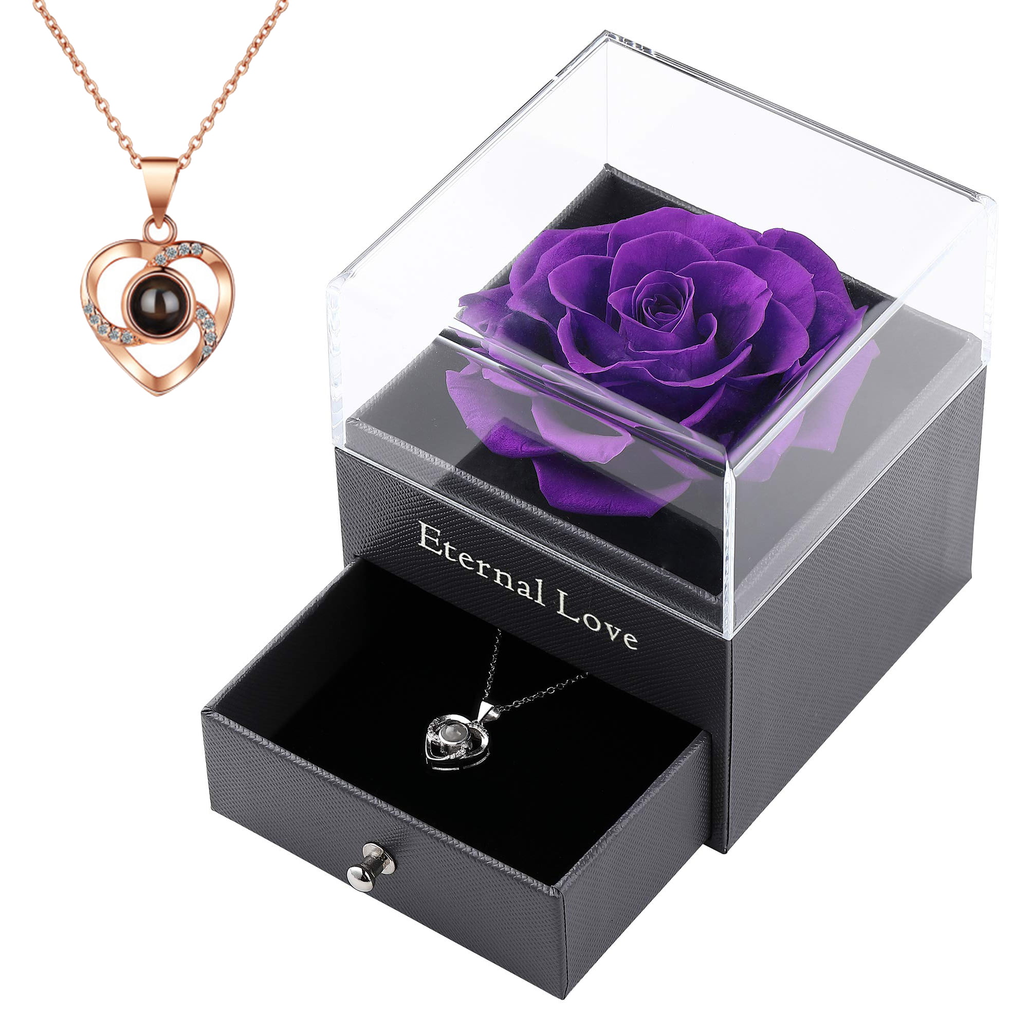 Purple Flower Choker Necklace - Bohemian Elegance – Kvitno