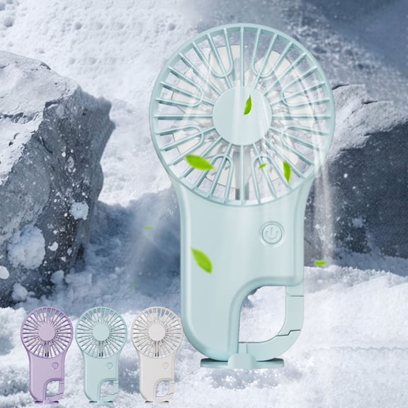 Gifts onlyliua Climbing Carabiner Mini USB Fan Portable Pocket Handheld Rechargeable Mountaineering Buckle Fan Lightweight Clip On Outdoor Travel Cooling For Hiking Camping