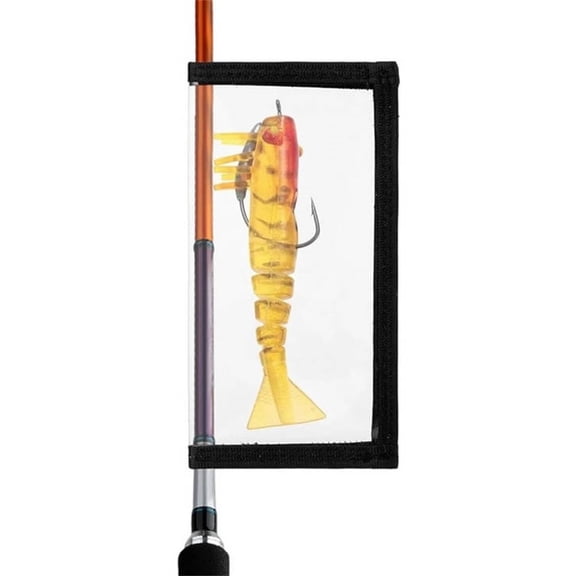 Gifts onlyliua Transparent PVC Bait And Hook Storage Bag Clear Fishing Tackle Protector Scratch Proof Tackle Organizer For Hooks Lures Lines Rods Portable Fishing Gear Case
