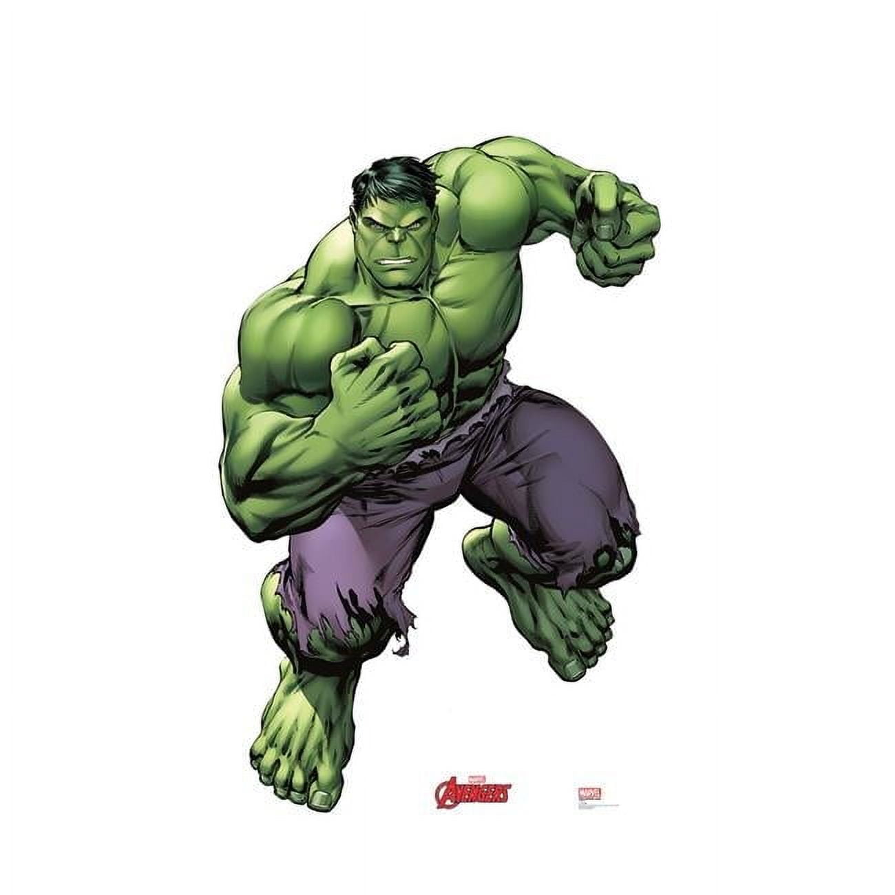 GiftsGoneWild GI3309774 Hulk Avengers Animated Cardboard Standup, Green (2 lbs) 69 x 45 Inches