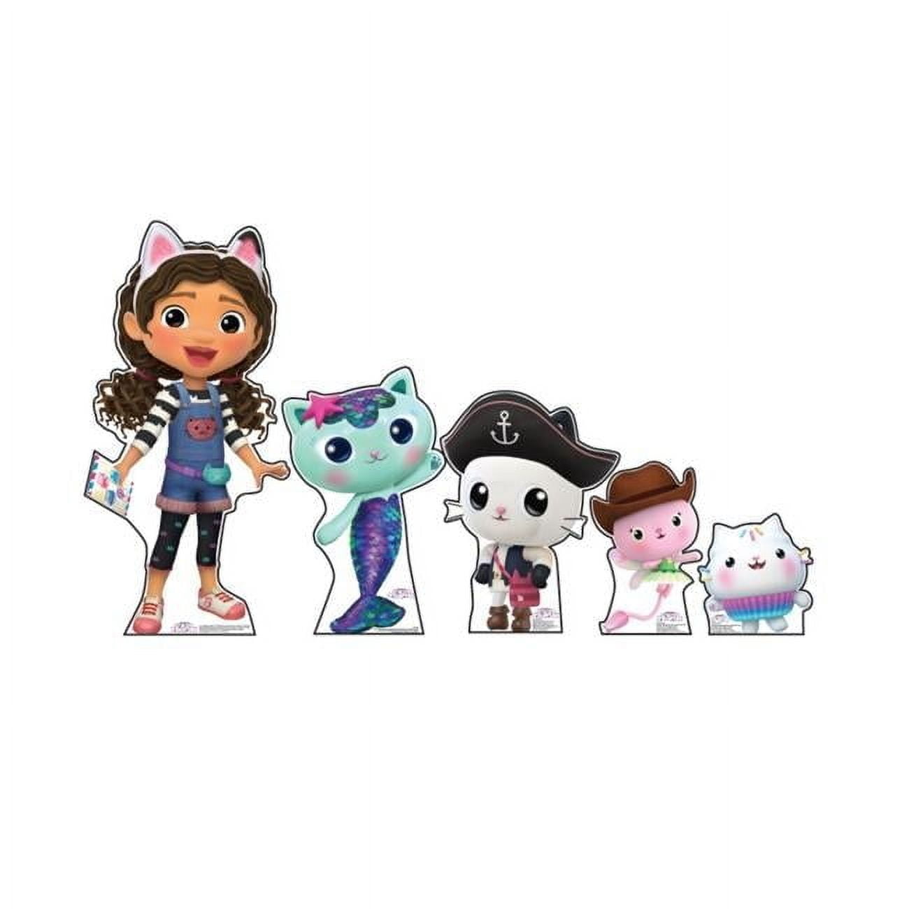 GiftsGoneWild Gabby's Dollhouse Cardboard Cutout, Set of 5