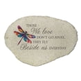 thumbnail image 1 of Giftsforyounow Personalized Dragonfly Memorial Garden Stone Flat Outdoor Sympathy Remembrance Gift, 1 of 2