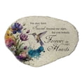 thumbnail image 1 of Giftsforyounow Personalized Hummingbird Memorial Garden Stone Flat Outdoor Sympathy Remembrance Gift, 1 of 2
