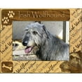 thumbnail image 1 of Giftworks Plus DBA0100 Irish Wolfhound, Alder Wood Frame, 5 x 7 In, 1 of 1