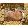 thumbnail image 1 of Giftworks Plus DBA0110 Lhasa Apso, Alder Wood Frame, 8 x 10 In, 1 of 1