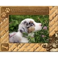 thumbnail image 1 of Giftworks Plus DBA0118 Mini Australian Shepherd, Alder Wood Frame, 4 x 6 In, 1 of 1