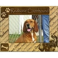 thumbnail image 1 of Giftworks Plus DBA0144 Redbone Coonhound, Alder Wood Frame, 5 x 7 In, 1 of 1