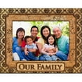 thumbnail image 1 of Giftworks Plus FAM5024 Our Family - Ornate, Alder Wood Frame, 3.5 x 5 In, 1 of 1