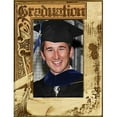 thumbnail image 1 of Giftworks Plus SCH0049 Graduation Grunge, Alder Wood Frame, 3.5 x 5 In, 1 of 1