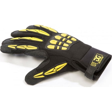 Gig Gear Original Work Gloves, Large - Yellow/Black (GG1002L)