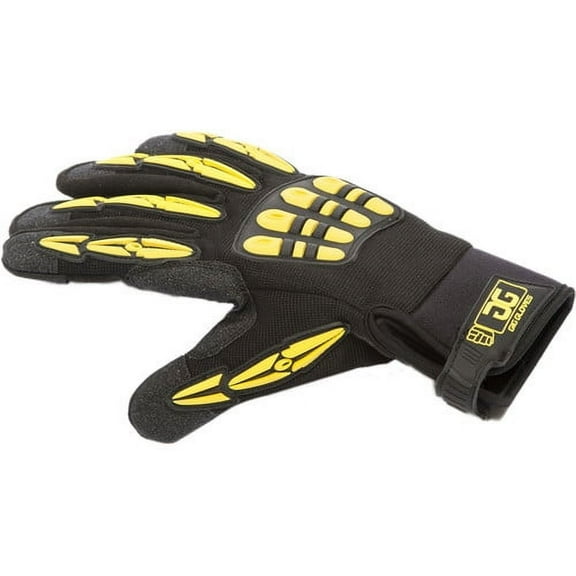 Gig Gear Original Work Gloves, Medium - Yellow/Black (GG1002M)