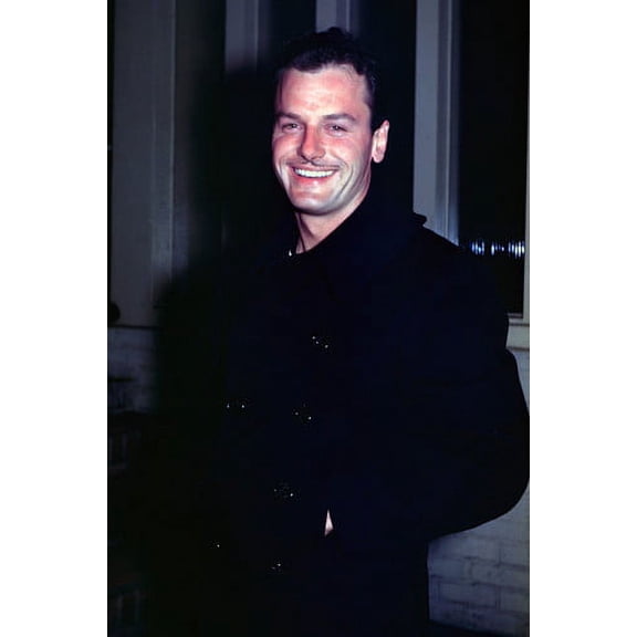 Gig Young Color 24x36 Poster Candid Off-Screen