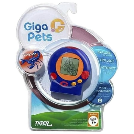 Hasbro Giga Pets Scorpion Tiger Handheld Virtual Pet Game
