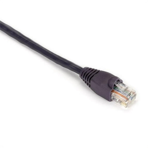 GigaBase 350 CAT5e Patch Cable - Snagless Boots, Purple - 3 ft.