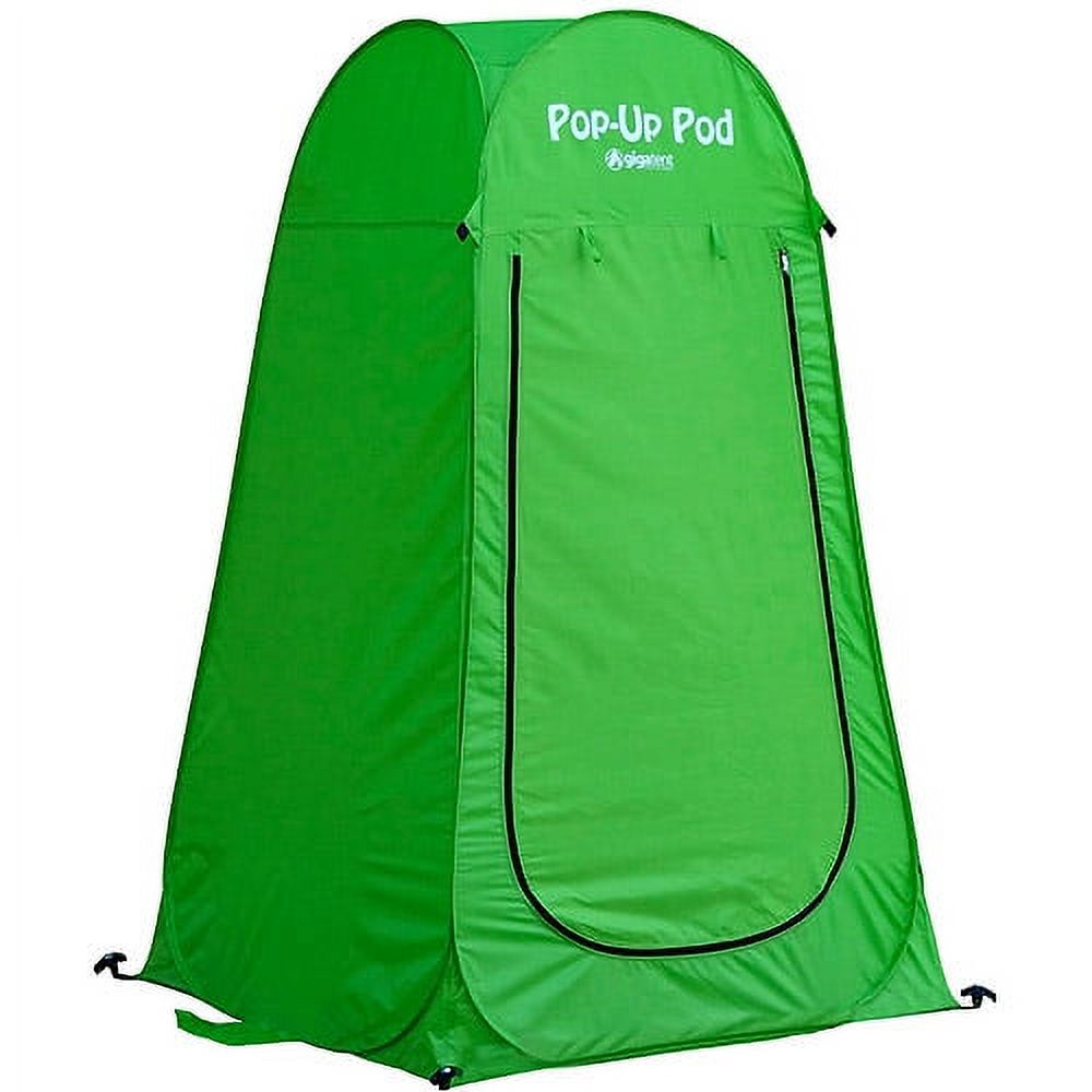 GigaTent 1-Person Pop-up Privacy Tent for Camping Changing Room, 36" x 36" x74" (H) Portable Shower Station (Green) - image 1 of 11