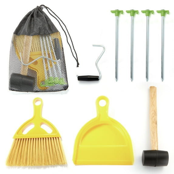 GigaTent 9 piece camping tent stake