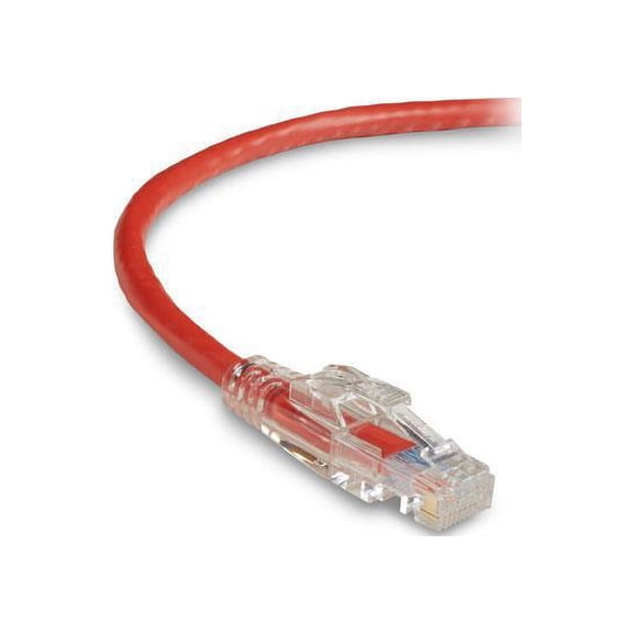 GigaTrue 3 CAT6 550-MHz Lockable Patch Cable (UTP), Red, 15-ft. (4.5-m)