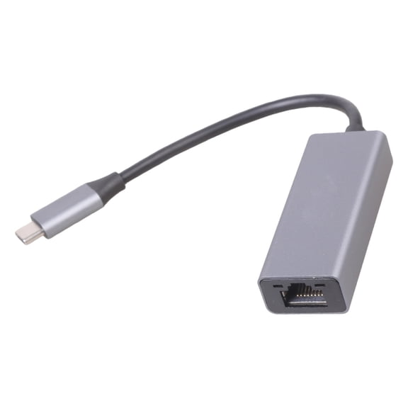Gigabit 10Gbps Ethernet Adapter USB C To RJ45 Aluminum Portable For Office Home Data Center