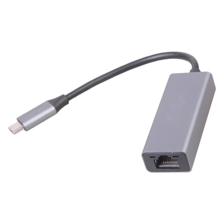Gigabit 10Gbps Ethernet Adapter USB C To RJ45 Aluminum Portable For Office Home Data Center
