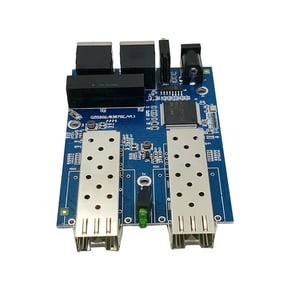 Gigabit Ethernet Fiber Switch 2RJ45 UTP 2SFP Fiber Gigabit Fiber Optical Media Converter 2SC 2RJ45 Ethernet 10/100/1000M