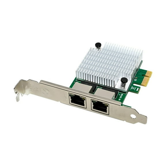 Gigabit Ethernet Network Card NIC Dual Port Network Adapter 1000Mbps High-Speed LAN Network Card for Win7/8/10