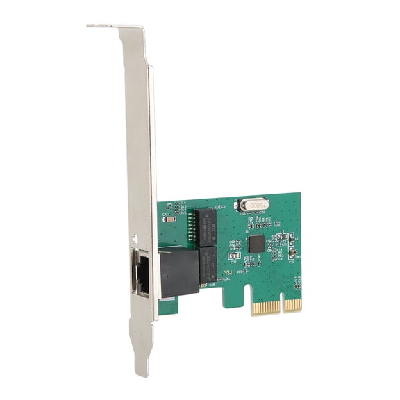 Gigabit Ethernet PCI-E Network Card, 10/100/1000Mbps Desktop Adapter for Windows 10/7/XP, Mac, Linux