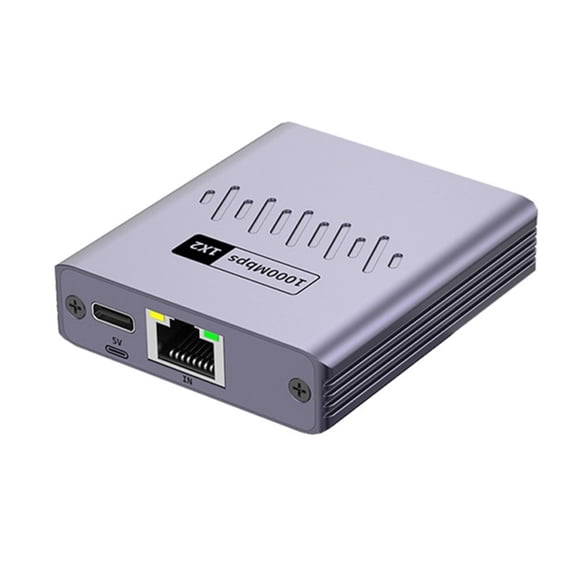 Gigabit Ethernet Splitter 2 Port RJ45 Networking Switches For Fast Speed Data Transfer And Stable Connection