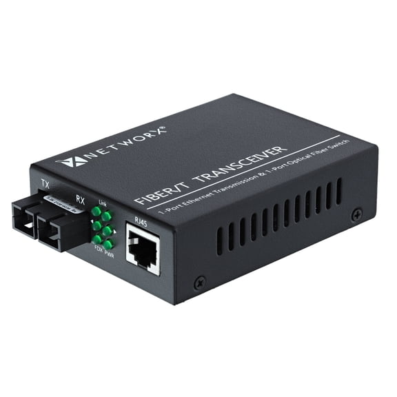 Gigabit Fiber Media Converter - 1000Base-ZX, SC Singlemode, 80km, 1550nm (DFB)