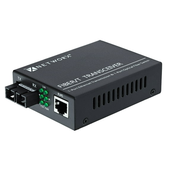 Gigabit Fiber Media Converter - 1000Base-ZX, SC Singlemode, 80km, 1550nm (DFB)