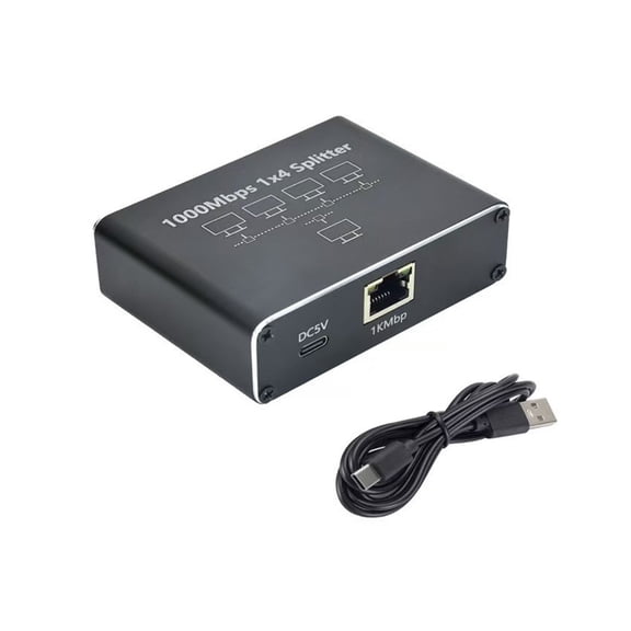 Gigabit HD Media Hub, Smart Screen Projection Adapter with Charging
