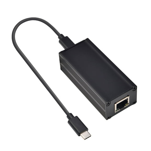 Gigabit PoE to USB C Converter POE to Type C Driver 20V Output 10/100/1000Mbps Ethernet Adapter Mobile Device Broadband