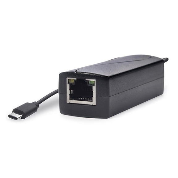 Gigabit PoE to USB C Converter POE to Type C Driver 5V Output 10/100/1000Mbps Ethernet Adapter Mobile Device Broadband