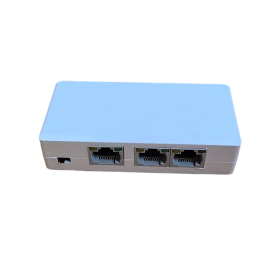 Gigabit Power Over Ethernet Extender 1 in 2 Out Ensuring Stable Networking and Power for Cameras