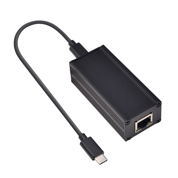 Gigabit Power Over Ethernet to USB C Converter Gigabit Power Over Ethernet USB C Power Supply Networking Transfer Adapte