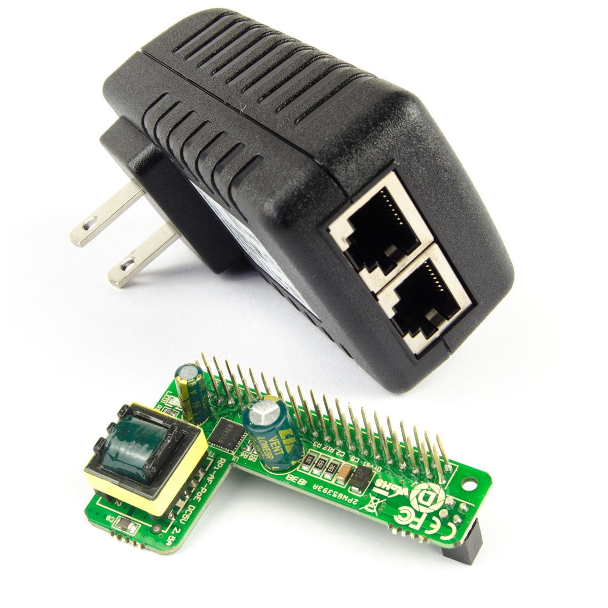 Gigabit Raspberry Pi 4 4B 3B+ 3B Plus PoE HAT+ PoE Injector Power Over ...